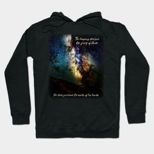 The heavens declare the glory of God Hoodie